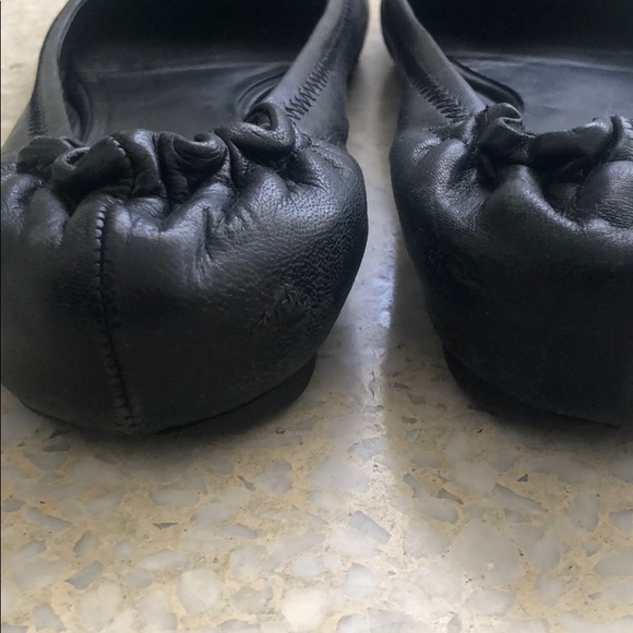 🔥SALE🔥Tory Burch Reva flat |black and silver | 7 - Picture 3 of 5